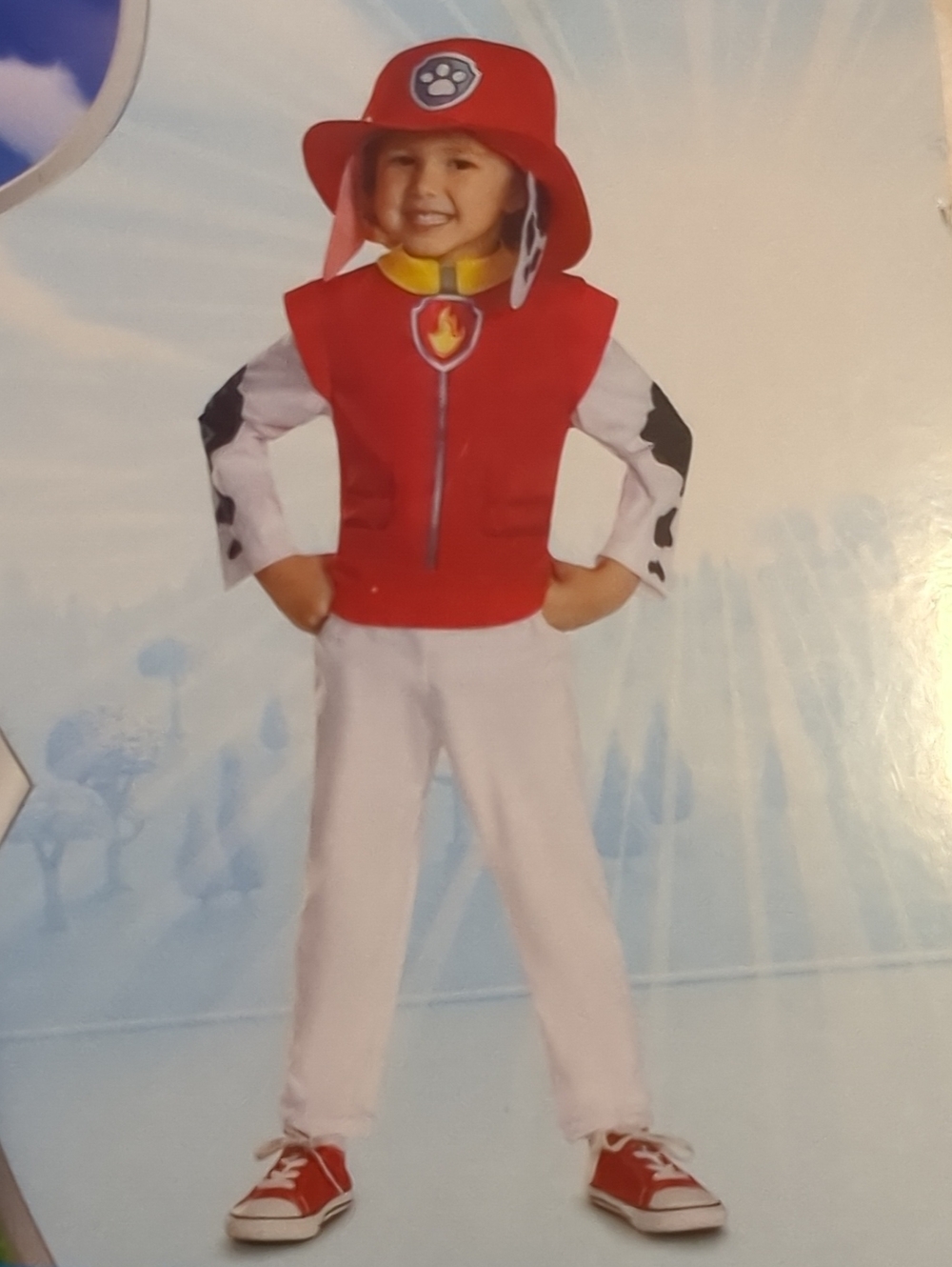 Paw Patrol MARSHALL Costume, Sz Boy's (6/7), NWT